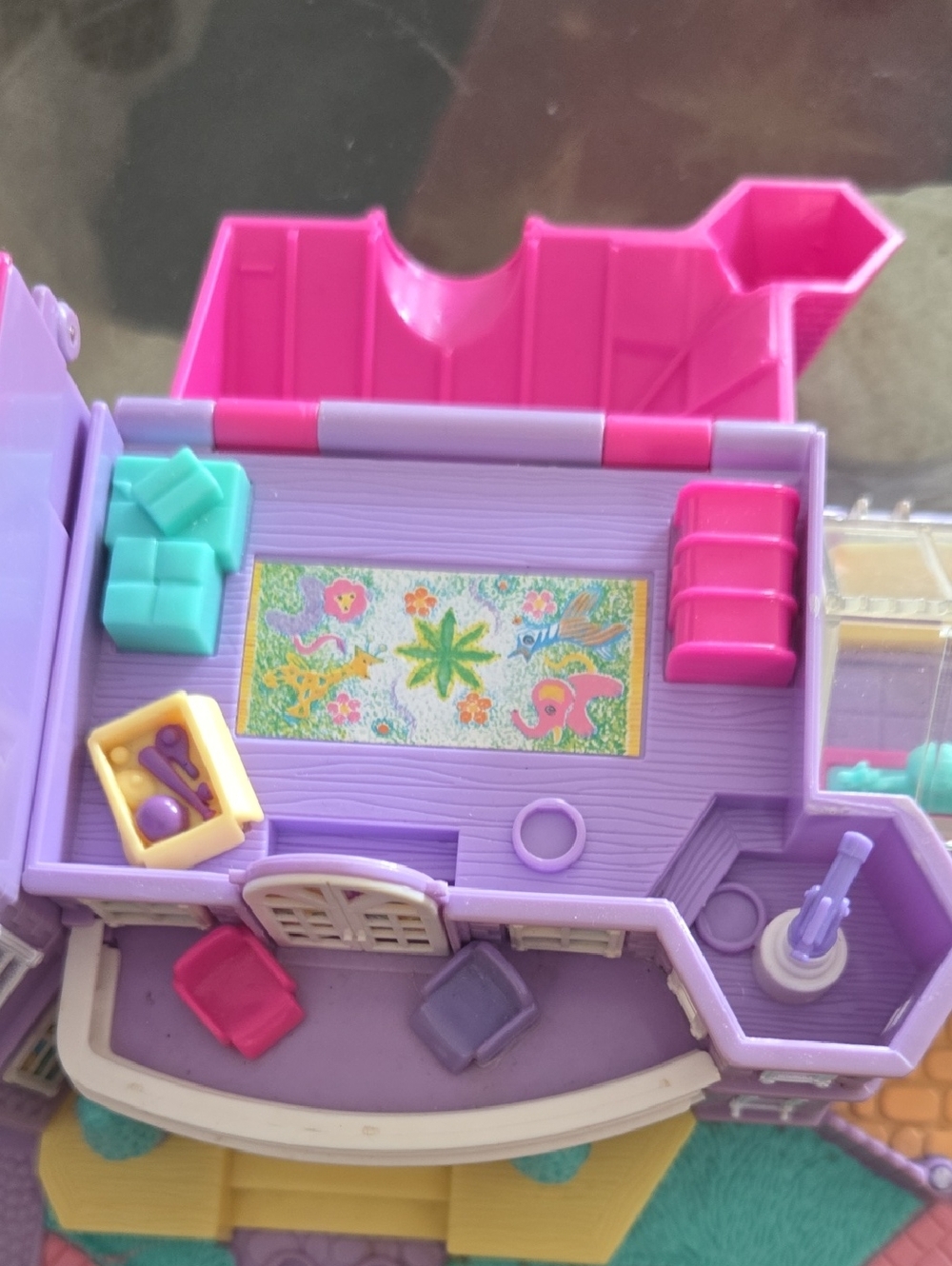 SOLD----Bluebird Polly Pocket 1994 Magical Mansion Lights Work OG Polly/Carriage - Picture 16 of 16